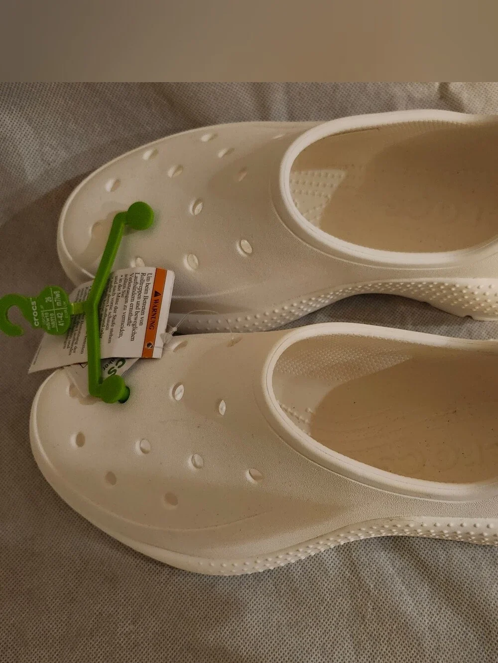 Crocs Adult Classic Sneaker In White W10/M8